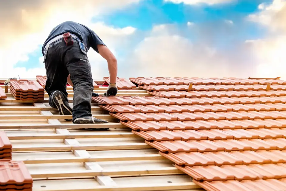 Happy remodeling contractors on the job